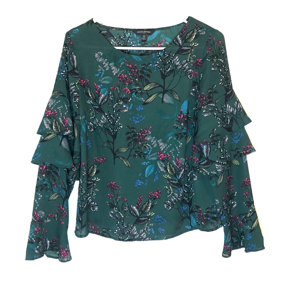 Banana Republic - Floral Blouse